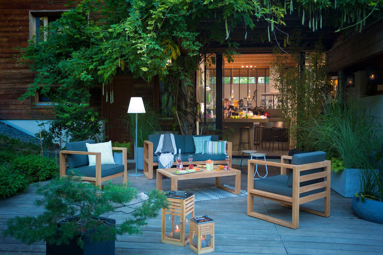Faire de sa terrasse de jardin un lieu convivial et chaleureux ?