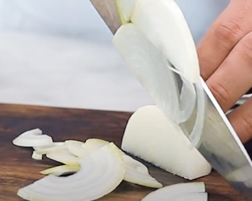 Mots spécifiques de taillage en cuisine